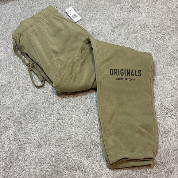 originals brooklyn cloth Other - Men’s Originals Fleece Sweatpants - Olive Green